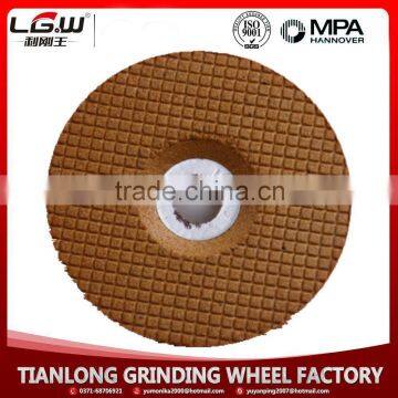 364 LIGANGWANG ABRASIVE YELLOW Flexible grinding disc for stainless steel