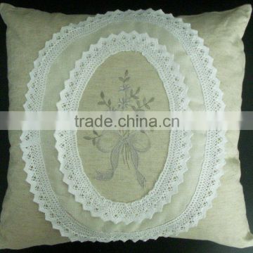 cushion Embroidered Cushion Cover pillow
