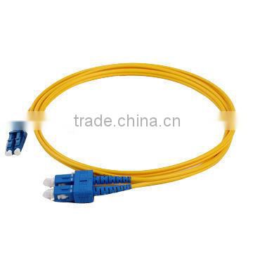 LC/UPC-LC/UPC, Duplex, PVC/OFNP/LSZH fiber patch cord