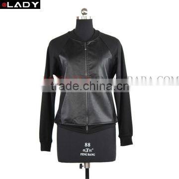 bulk brazilian clothing brands stores soft PU jacket 2016