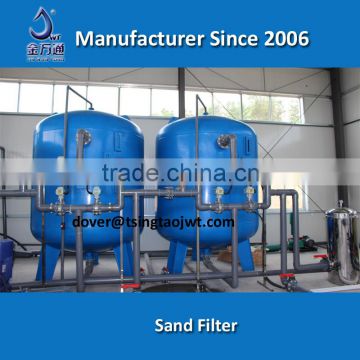 Silic sand filter for water filtration