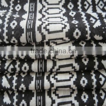 100% Polyester fashion design poly spun knitted fabric for dress