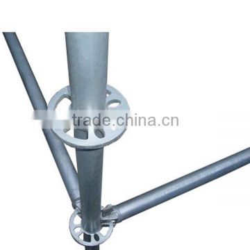 Q255 steel material ringlock scaffolding system / ringlock base collar