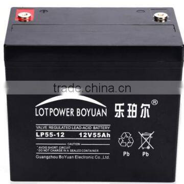 55ah 12v Battery Rechargeable Battery For Solar Panel