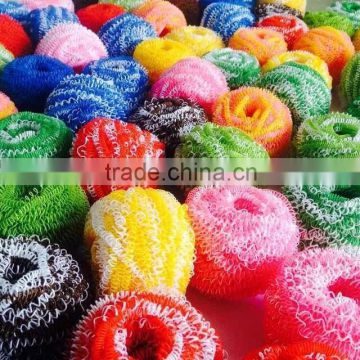 economical polyester fiber cleaning ball