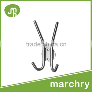 MH-0777 stainless steel Double Robe Hook