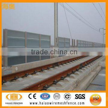 Made in Anping High quality low price PVC coated railway noise barrier price