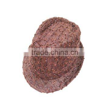 Wholesale cheap fashion sequin panama paper straw hat