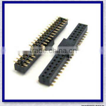 Pitch 2.00 Dual Row SMT Type female pcb header connector