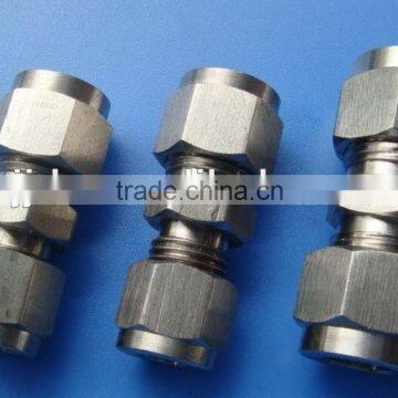 stainless steal NPT male thread tube connector