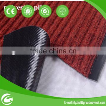 PVC double stripe door mat