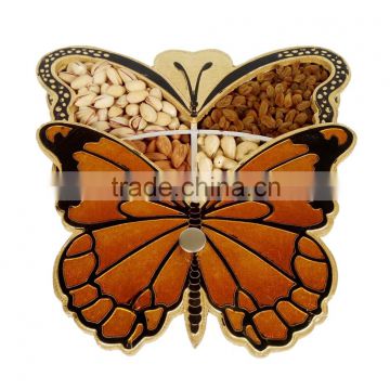 Butterfly shaped decorative handmade Meenakari Chocolate Box / Dry Fruit Box