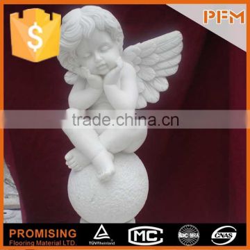 China wholesale grade A hand-craved children angel sculpture