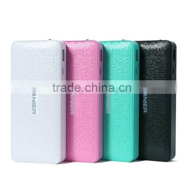2016 new design portable colorful promotional power bank10000mAh