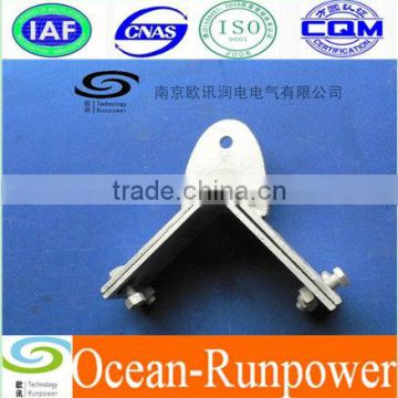 Overhead line hardware fitting/Fastening clamp for tower