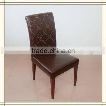 Selling Leather dining chairs for restaurant (A004C)