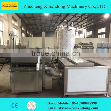 good quality industrial continuous fryer frying machine