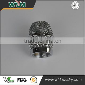 high demand cnc machining parts for voice tube stainless steel screen part