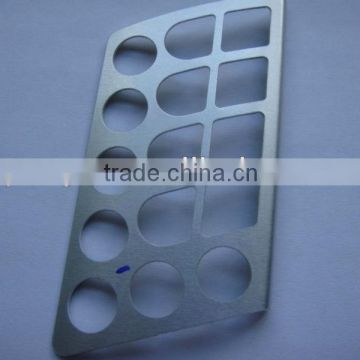 Customized stamping metal panel for protable remote control