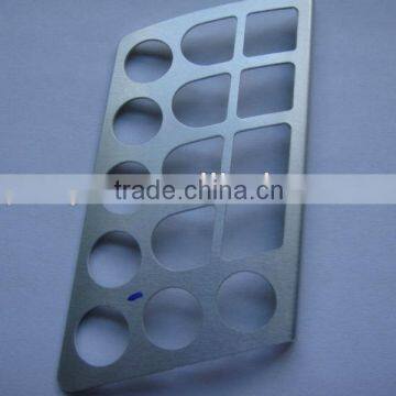 Customized stamping metal panel for protable remote control