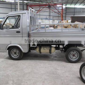 Right hand drive CNG cargo four wheeler for agricultural use