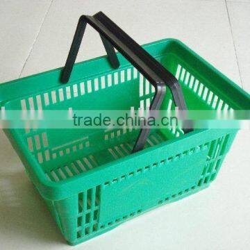 Supermarket plastic basket