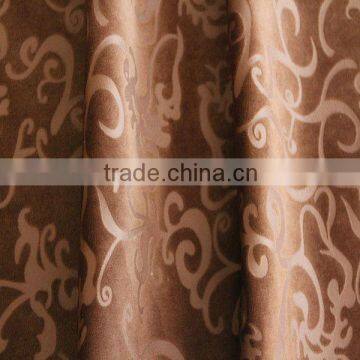 100%Polyester embossed polyester fabric for hometextile and upholstery,curtain fabric
