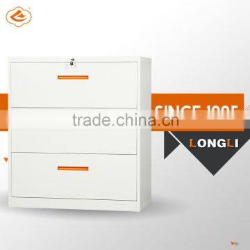 Luoyang Office Furniture Durable 3 Drawer steel locker cabinet