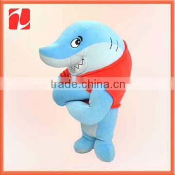 Hot Selling plush shark keychain in China shenzhen OEM