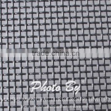 316 marine stainless steel black powder coat mesh
