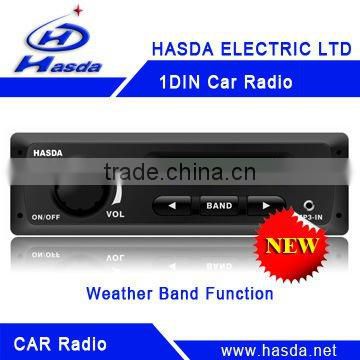 Durable traditional 1 din LCD universal car radio