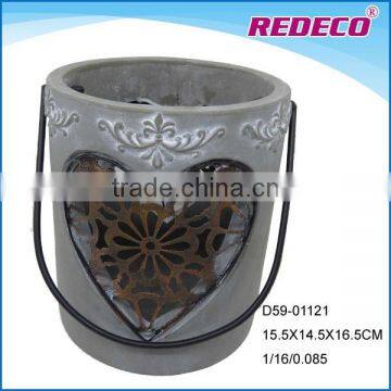 lovely ceramic hanging tealight holder