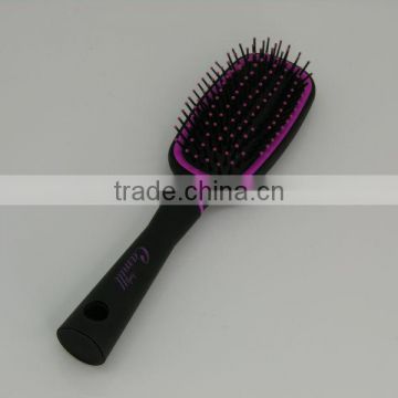 Plastic hair brush, Professional hair brush, Fashion hair brush set, hair brush in hair brush, colorful detangling hair brush,