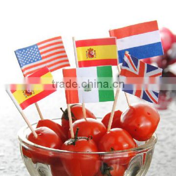 New products cocktail wedding toothpicks flags