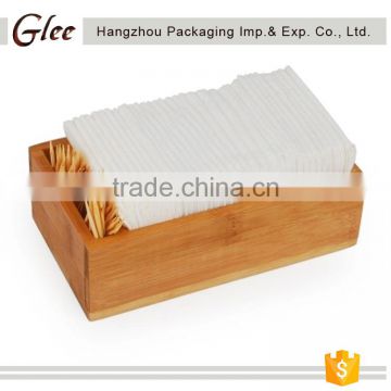 Multi-functional simple and creative bamboo decorative foldable storage box