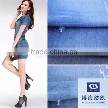 cotton polyester spandex denim fabric