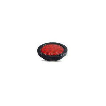 Round Led Side Marker Lights , STOP / TURN / TAIL - 4 inch led truck lights