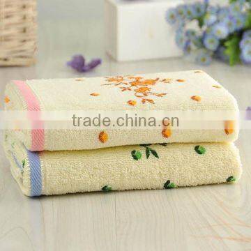 100% cotton printed face towel