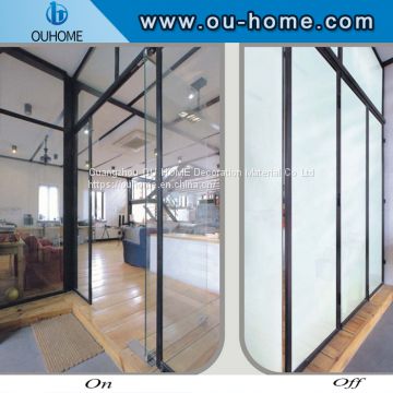 Smart electric switchable film for glass