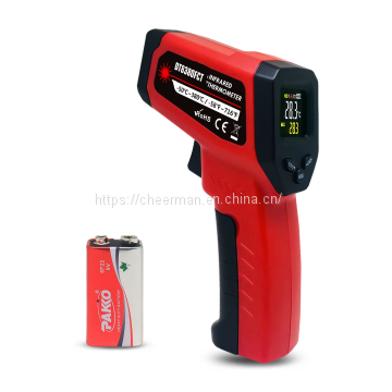 DT8380FCT Color Display  digital industrial Infrared Thermometer top one in Amazon