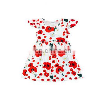 Wholesale children's boutique kids hand embroidery designs for baby dress