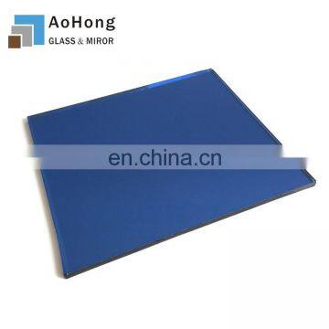 Low Price Dark Blue Reflective Glass in hebei 4mm 5mm 6mm