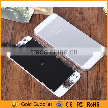 For iPhone 5S/5C White /Black Touch LCD Screen Digitizer Replacement with accessories & free shipping