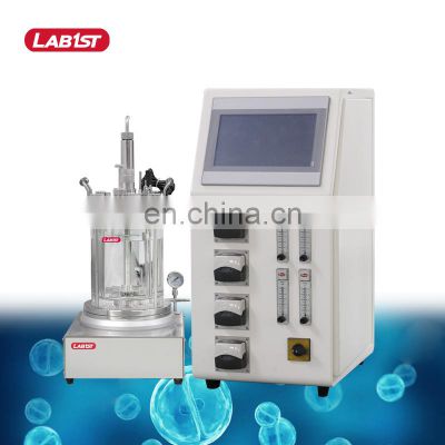 Benchtop Bench Top Small Glass Lab 5l 10l Microbiology  Photo Plant Cell Bacterial Fermentation Fermentor Fermenter Bioreactor