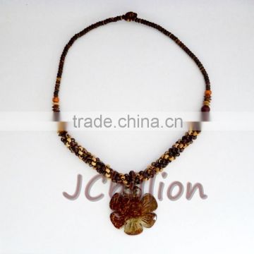 Coconut Shell Necklace OEM ( Real Natural )
