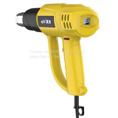 Qr-986 Qili Chinese Industrial Supplier Hand Tool Domestic Ni Cr Wire Heating Core Hot Air Gun for Arts & Crafts Stocks