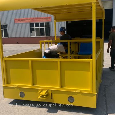 Customsized Lithium battery track inspection trolley for transportation