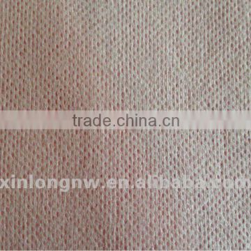 industrial woodpulp non-woven fabric with meshes