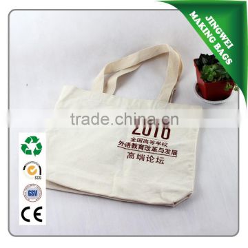 Manufacturer custom promotions canvas tote bags with logos for advertising