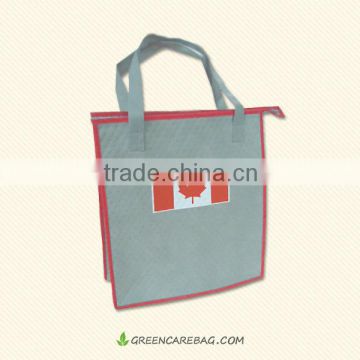 Ultra-Sonic Welding Non-woven whole foods cooler bag